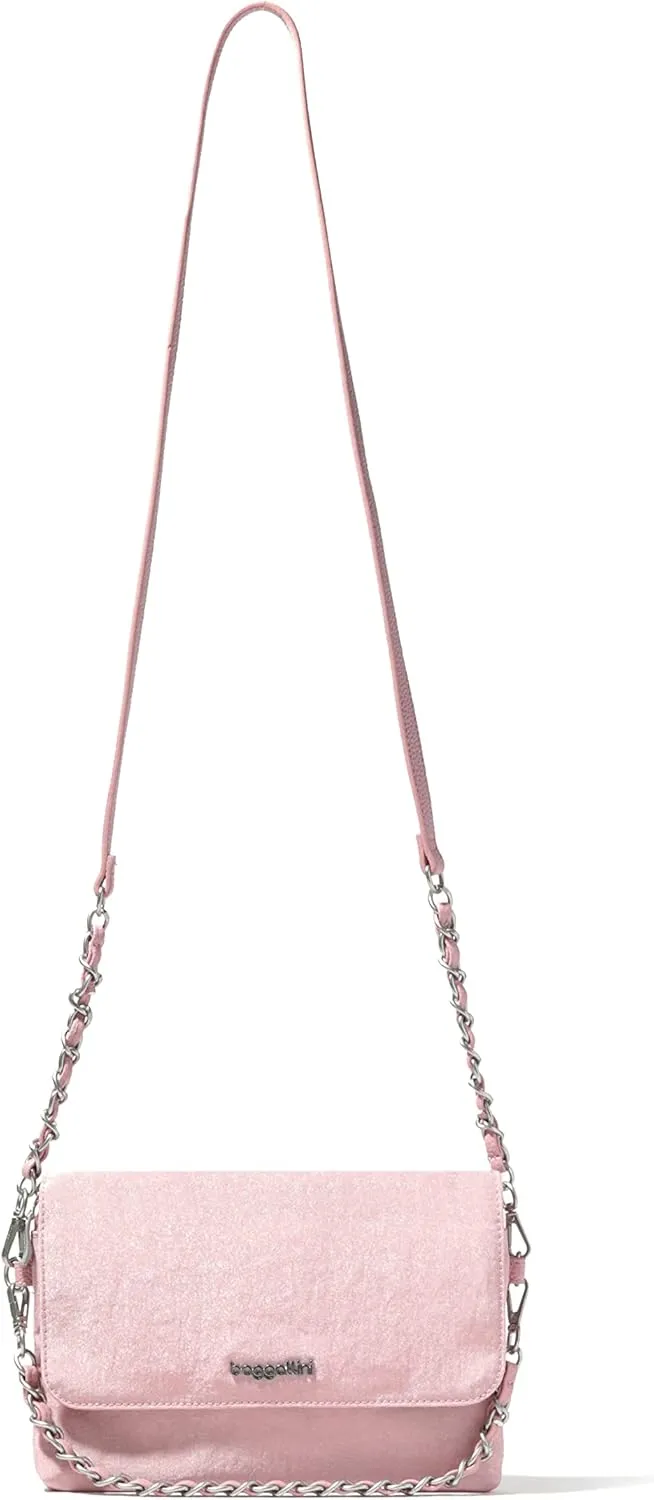 Baggallini Flap Crossbody with Chain