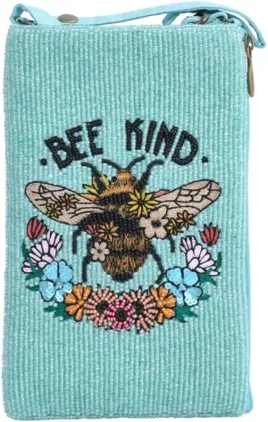 Bamboo Trading Bee Kind Club Bag Bee Kind, 7.5-inch Height, Women Accessories, Fashion, Travel Bag