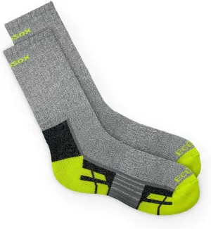 Bamboo Viscose Half Cushion Hiking Crew Socks - Keep Your Feet Dry, Odor & Blister Free
