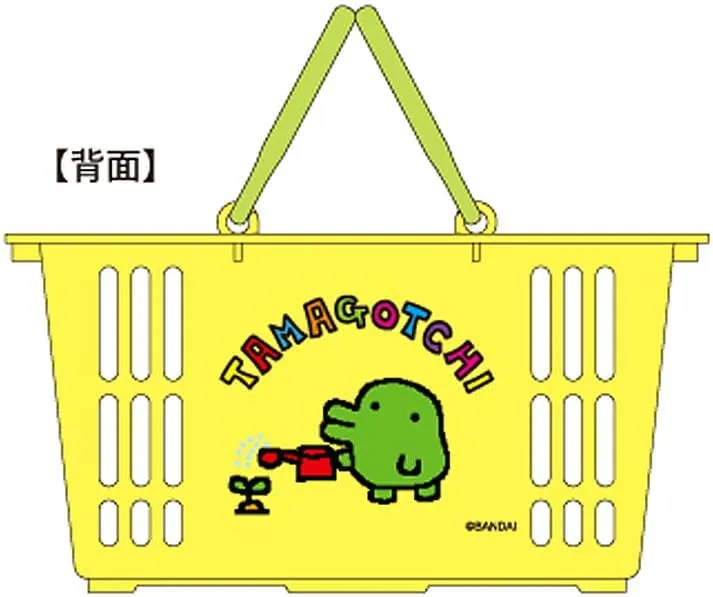 BANDAI Tamagotchi Mini Free Basket Yellow TG-MF-YL H7.8 x W15.3 x D10.8 cm