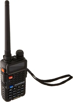 BaoFeng BF-F8  Dual-Band 136-174/400-520 MHz Two-Way Radio Transceiver- Black