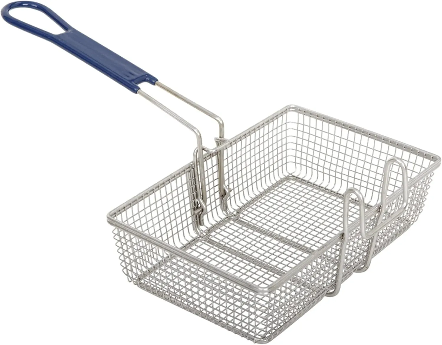 Bayou Classic 700-182 2.5-gal Stainless Bayou Fryer Basket Features Cool Touch Handle Perfect For Frying Fish Shrimp Chicken Onion Rings Hushpuppies and Fries