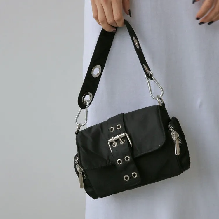 Beautiful Graceful Niche Personality Design Retro Shoulder Bags