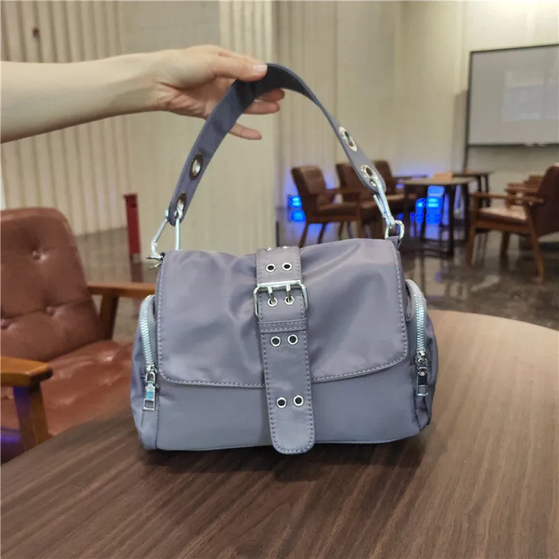 Beautiful Graceful Niche Personality Design Retro Shoulder Bags
