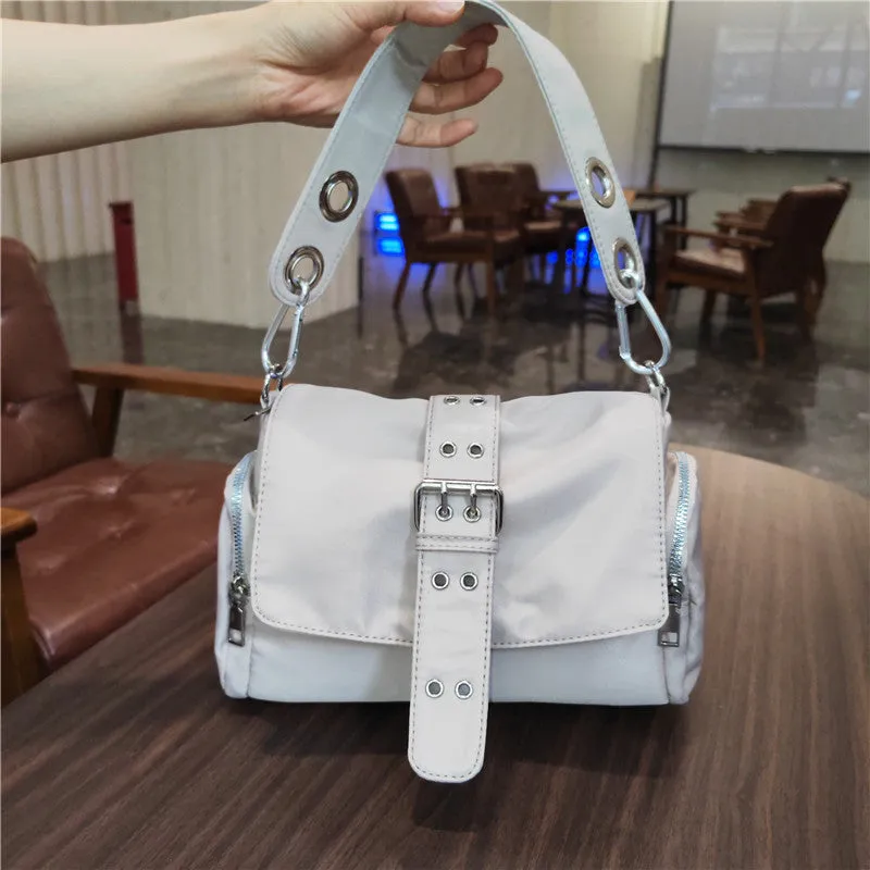 Beautiful Graceful Niche Personality Design Retro Shoulder Bags