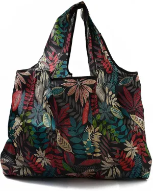 BEEFLYING Foldable Eco-Friendly Nylon Grocery Bags Foldable Reusable Waterproof Shopping Tote Bags