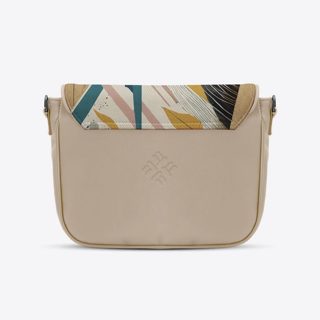 Beige Messenger Crossbody  Scratchline