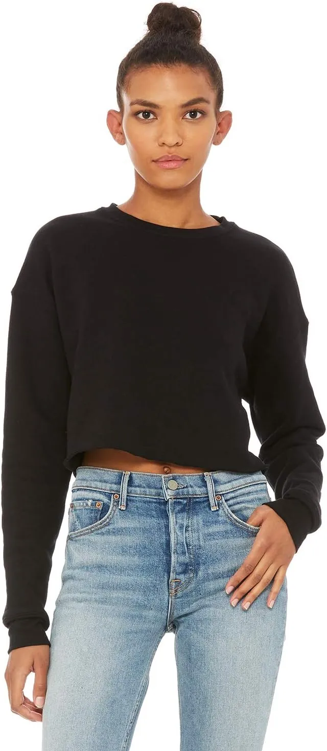 BELLA   CANVAS - Women's Crop Crew Fleece - 7503