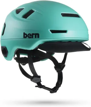 Bern Hudson Commuter Bike Helmet with MIPS, Rated for E-Bike, Integrated LED Rear Light and U-Lock Compatibility