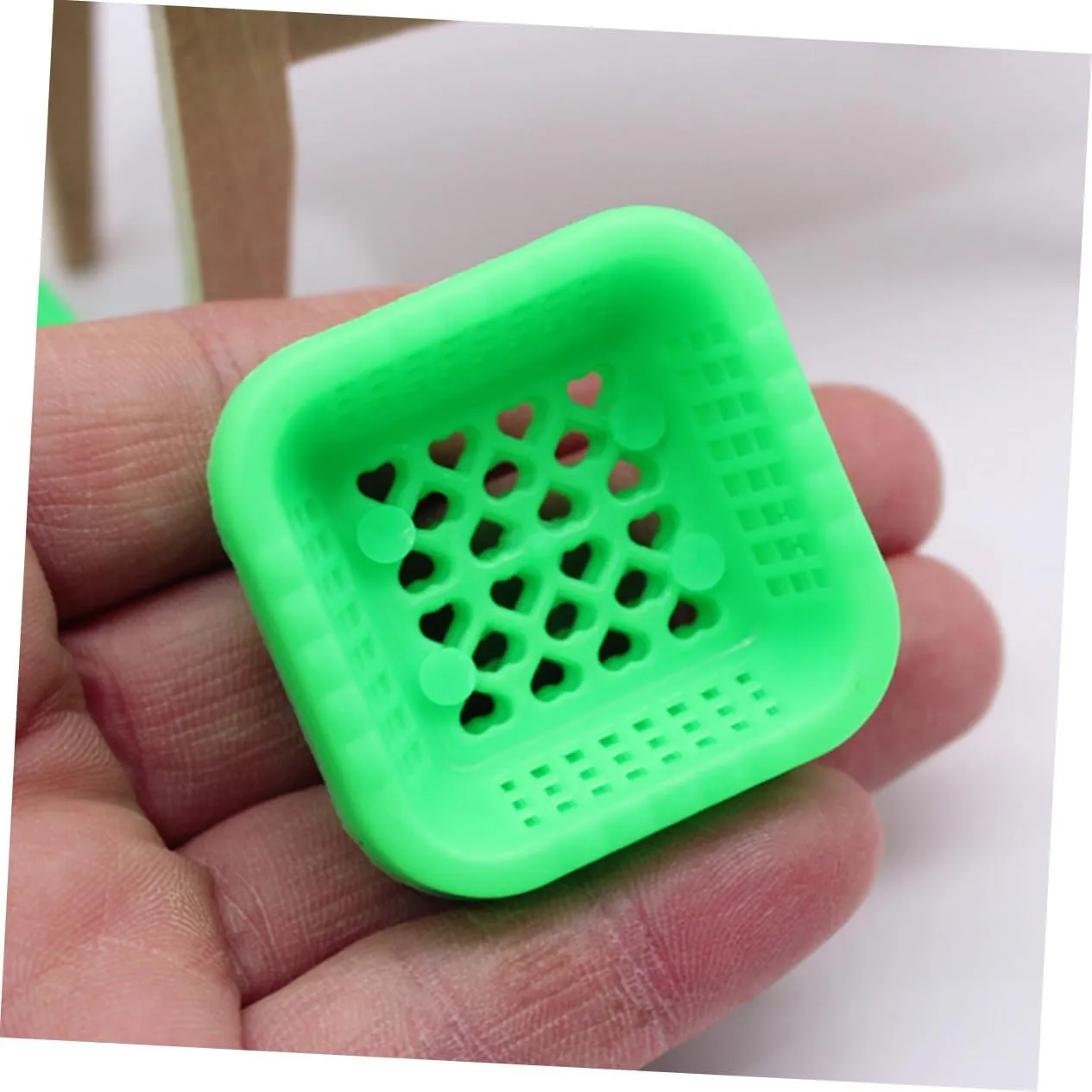 BESPORTBLE 5sets Miniature House Accessory Doll House Mini Food Basket Decorative Mini Storage Basket Model 30pcs*5