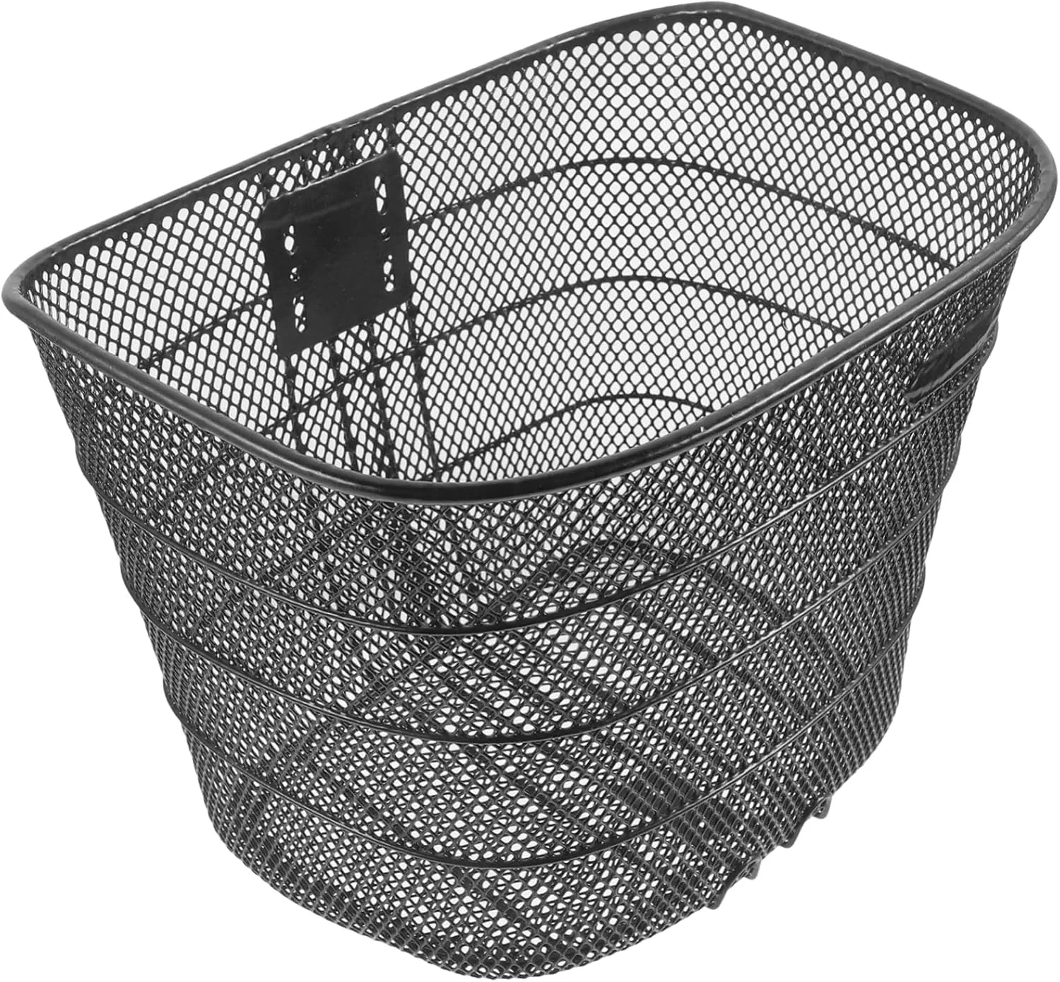 BESPORTBLE Large Capacity Metal Bike Basket Multi-use Front Handlebar Storage Stable Design for Easy Cleaning for Groceries Cycling Accessories Fits Adult