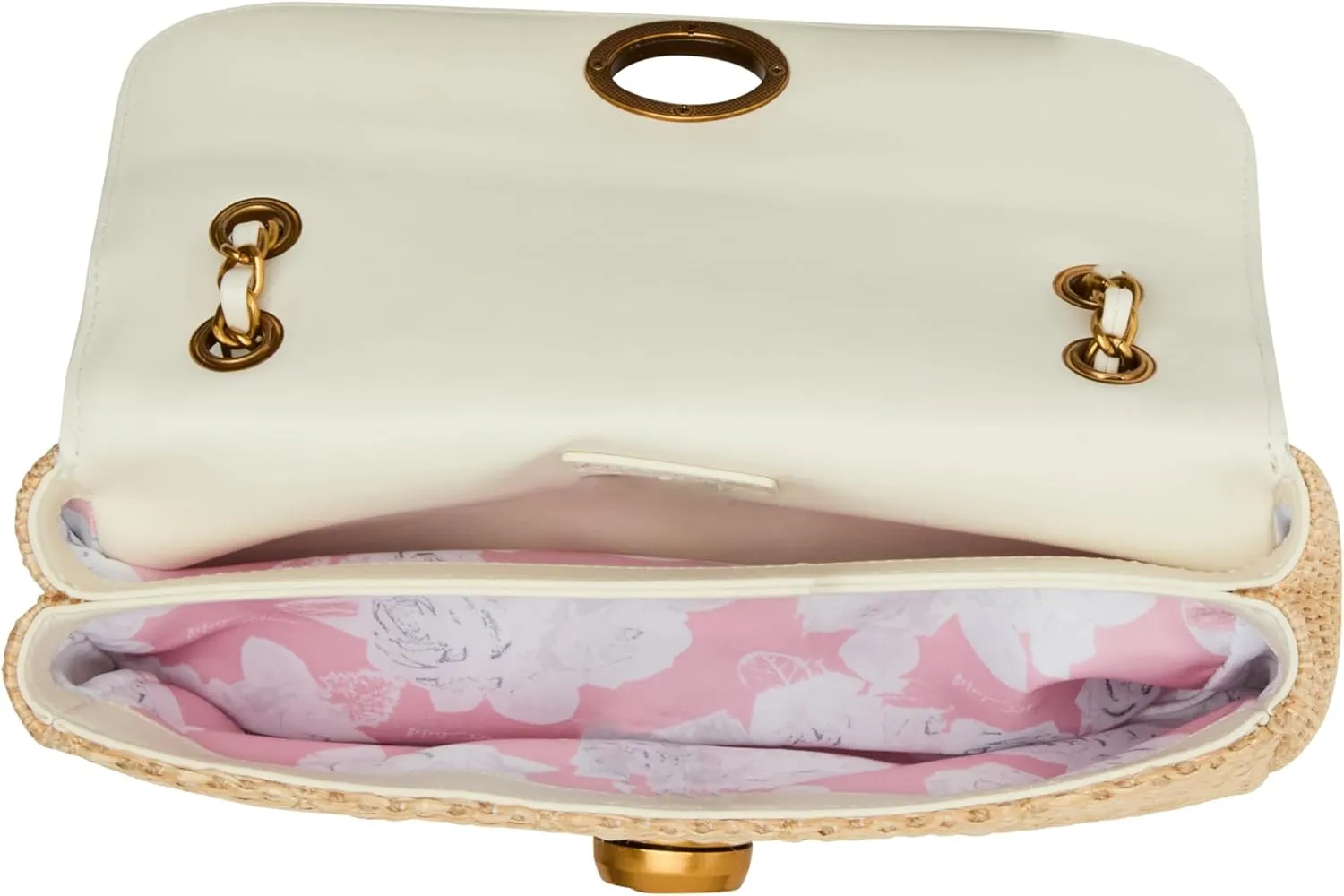 Betsey Johnson Icon Hearts Flap Bag