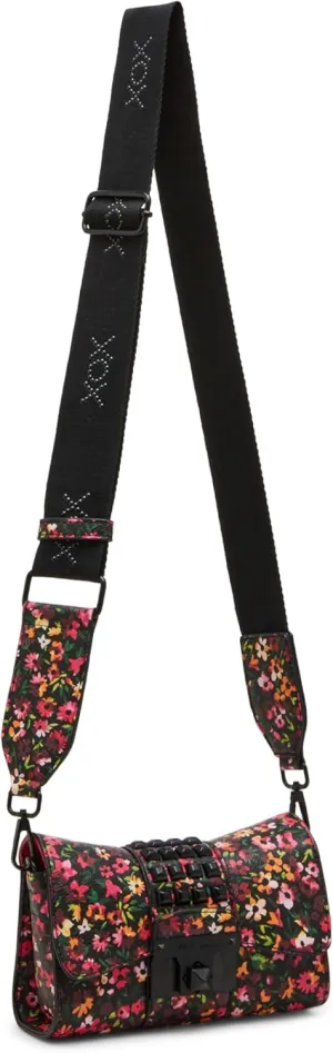 Betsey Johnson Studded Crossbody Flap