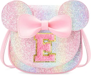 Birthday Gifts for 3 4 5 6 7 8 Year old Girl Initial Toddler Girls Purse Kids Purse for Girls Toddler Girl Gifts Stuff