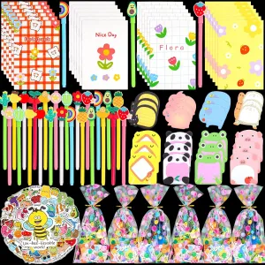 Birthday Goodie Bags for Kids, 24pack Stationery Party Favors Return Gifts for Birthday Party, Goody Bag Stuffers Classroom Gifts for Kids Bulk Class Gift Rewards Prizes for Students