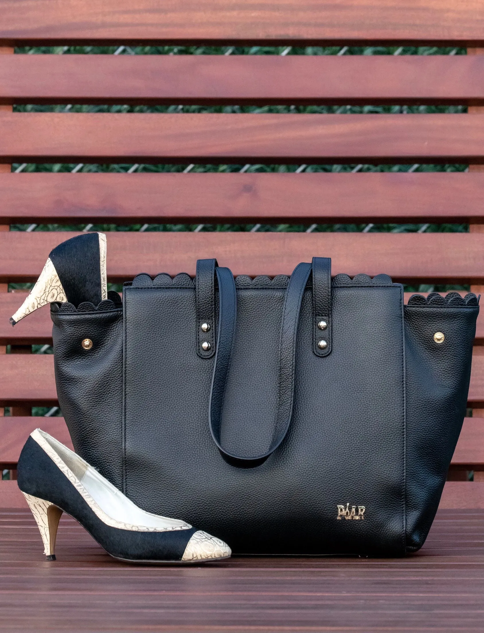 Black Multifunctional Handbag