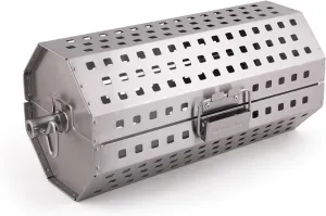 Broil King, 64875, Rotisserie Tumble Basket SS,Silver