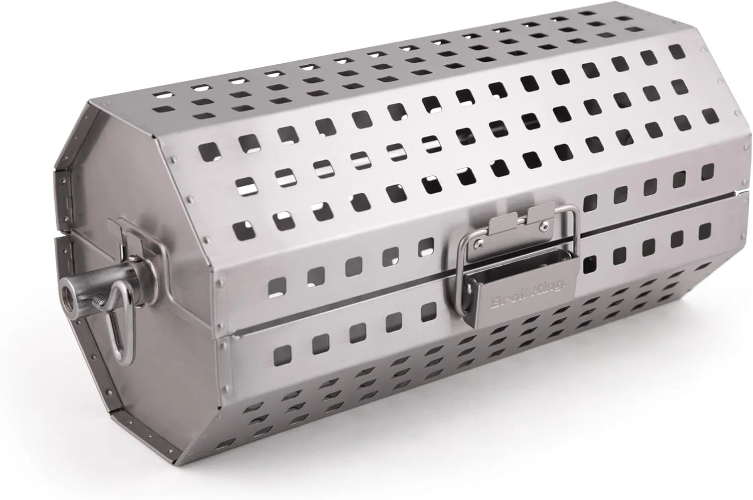 Broil King, 64875, Rotisserie Tumble Basket SS,Silver