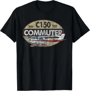 C-150 Commuter Airplane "Since 1957" Vintage T-shirt T-Shirt