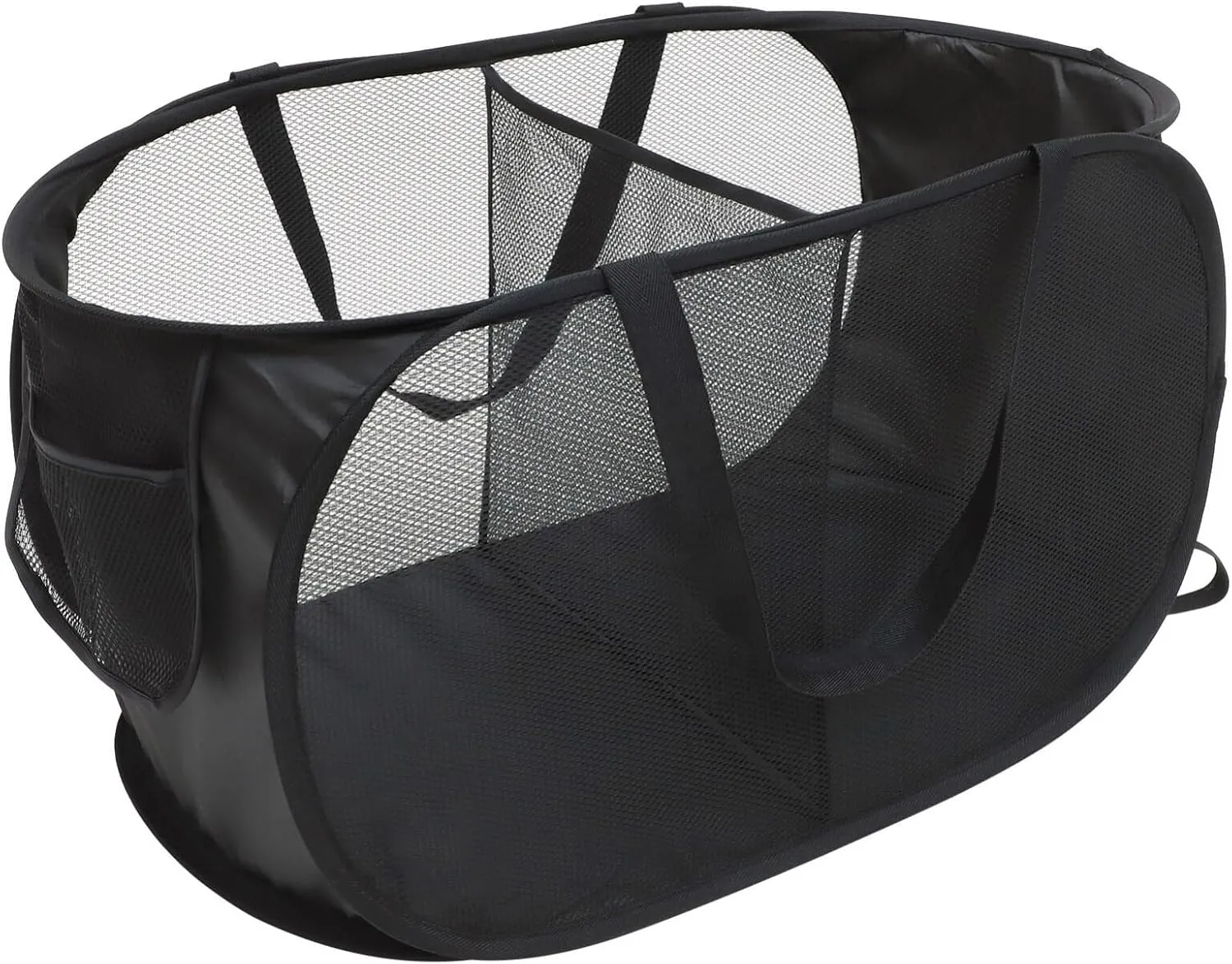 Cabilock Foldable Laundry Basket Laundry Hamper Storage Basket Foldable Hamper Dirty Clothes Basket Clothes Hamper Large Basket Laundry Bag Handle Hamper Laundry Basket Net Child Mesh