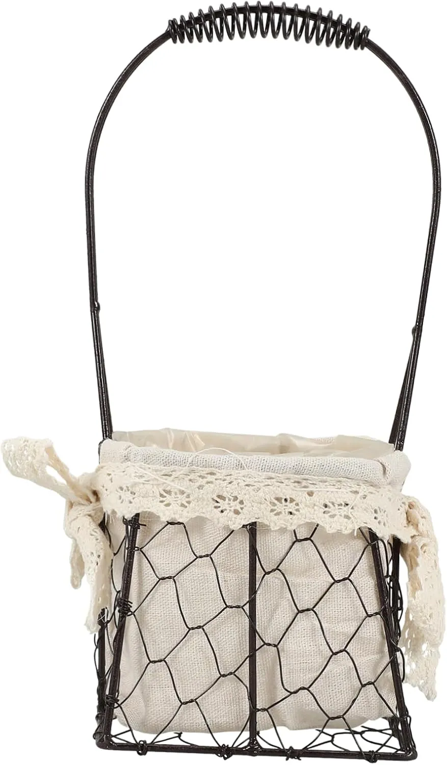 Cabilock Rural Style Storage Basket Decor Planter Pot Baskets Woven Straw Beach Bag Blanket Holder Basket Tote Beach Bag Retro Cloth Basket Flower Basket Wire Oval Basket Plant Basket