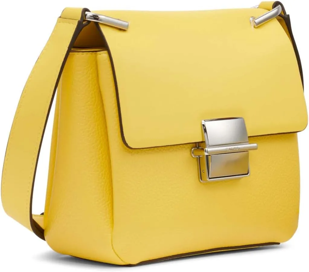 Calvin Klein Clove Triple Compartment Flap Crossbody