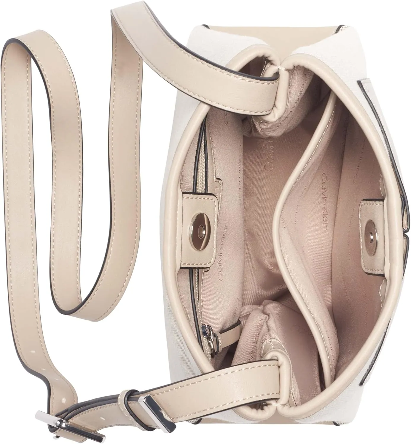 Calvin Klein Nickel Messenger Crossbody