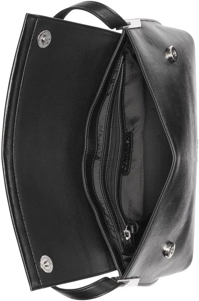 Calvin Klein Verne Flap Demi Shoulder Bag