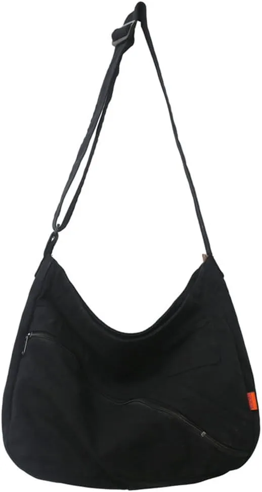 Canvas Cross Body Bag Purses for Women Messenger Crossbody Handbags Wallets Designer Shoulder Bag for Travel Teen Girls