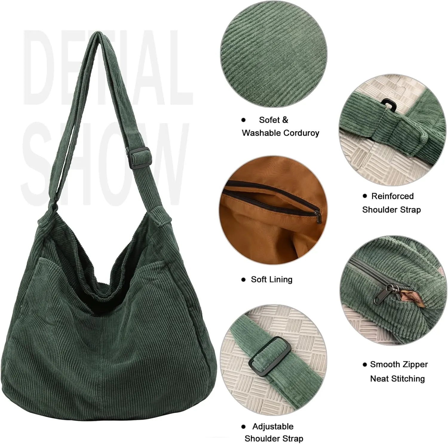 Canvas Tote Bag Casual Hobo Crossbody Shoulder Bag for Women and Men Large Purse Messenger Bag Travel Work