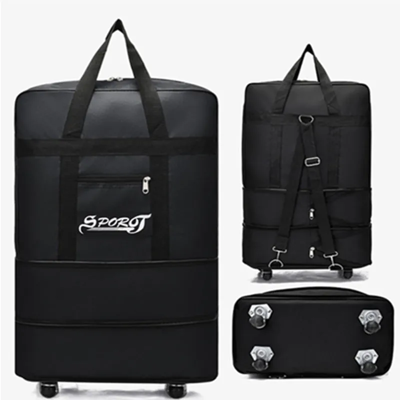 Capacity Folding Air Consignment Extended Boarding Travel Bags
