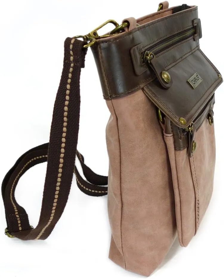 CHALA GEMINI Crossbody Canvas Gift Messenger Bag Indigo