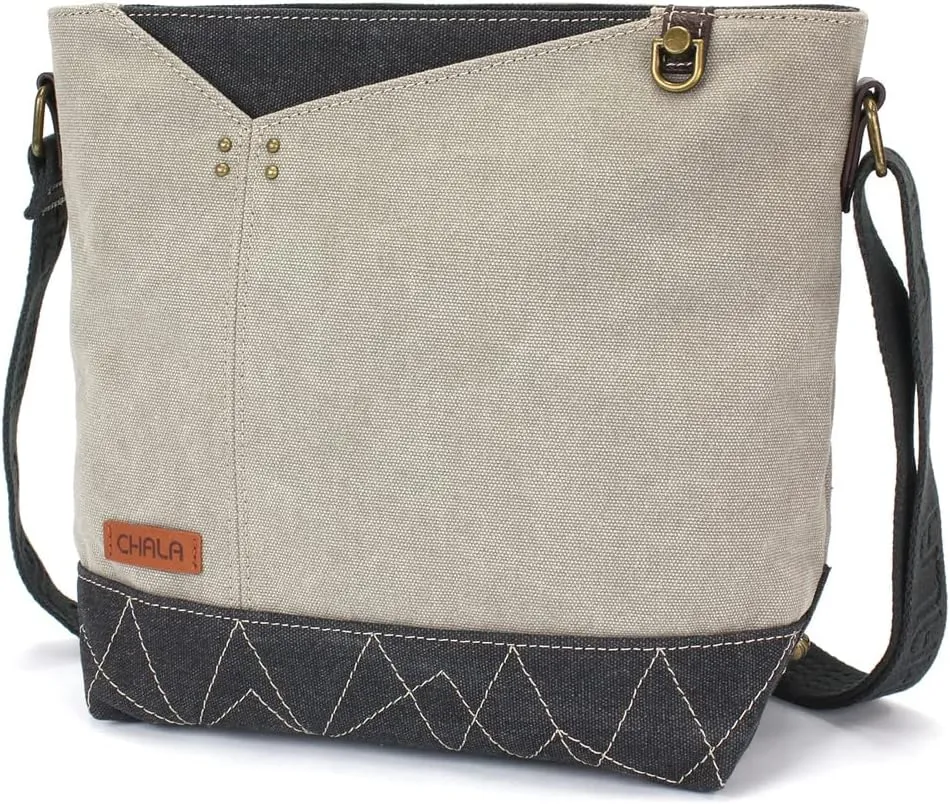 CHALA Prism Crossbody - Cow - Gray