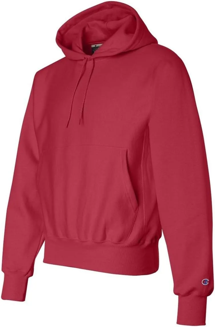 Champion Men`s Reverse Weave Hood Scarlet