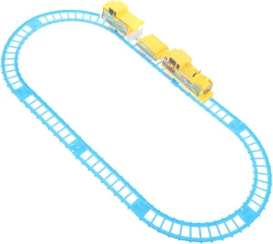 Children Electric Rail Train Track Plaything Decorative Toy Home Ornament
