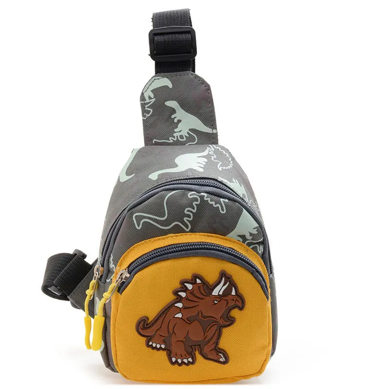 Children's Pockets Boys Dinosaur Fashion For Shoulder Bags