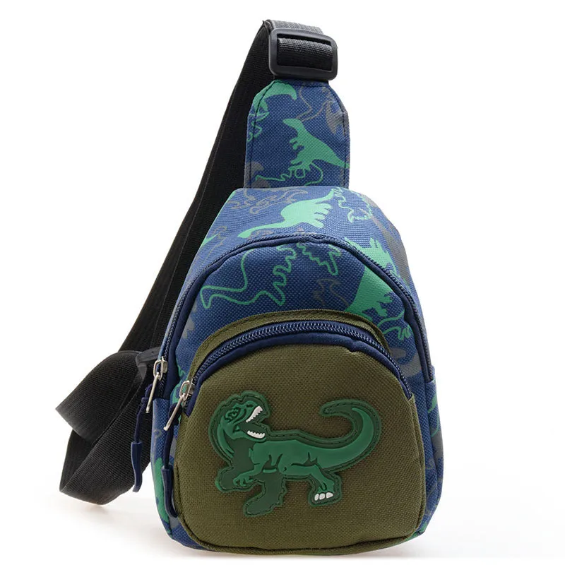 Children's Pockets Boys Dinosaur Fashion For Shoulder Bags
