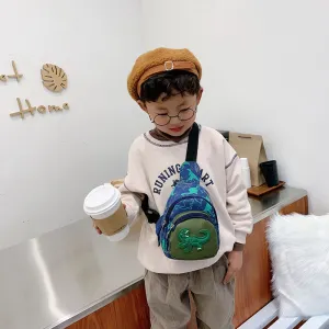 Children's Pockets Boys Dinosaur Fashion For Shoulder Bags