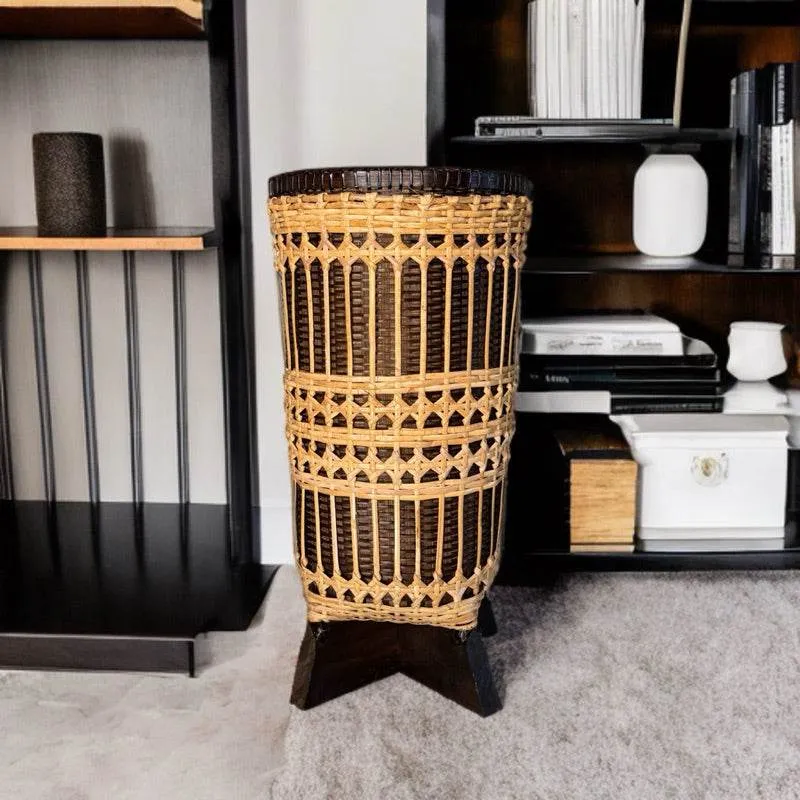 Classy Cloth | – Basket for Thai Decor Flowers, Handwoven Home Eco-Friendly Dried Keepsakes Bamboo Craft &amp; &amp; Style Rattan Natural Storage Reduced price