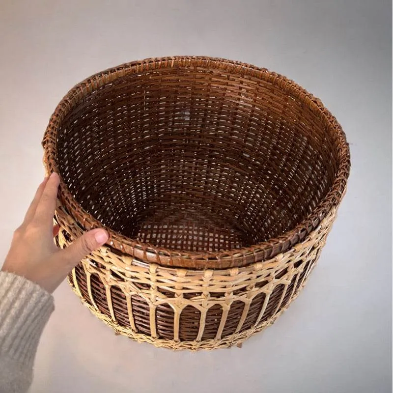 Classy Cloth | – Basket for Thai Decor Flowers, Handwoven Home Eco-Friendly Dried Keepsakes Bamboo Craft &amp; &amp; Style Rattan Natural Storage Reduced price
