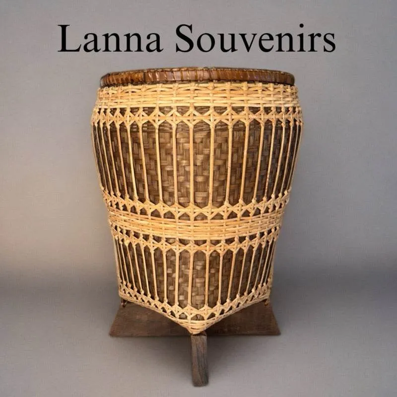 Classy Cloth | – Basket for Thai Decor Flowers, Handwoven Home Eco-Friendly Dried Keepsakes Bamboo Craft &amp; &amp; Style Rattan Natural Storage Reduced price