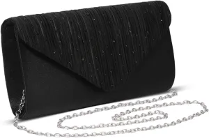 Clutch Purses for Women Formal Sparkling Rhinestones Envelope Evening Handbags for Wedding Party Cocktail Prom Ball
