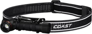 Coast TXM50R 1250 Lumen Rechargeable LED Headlamp with Magnetic Base