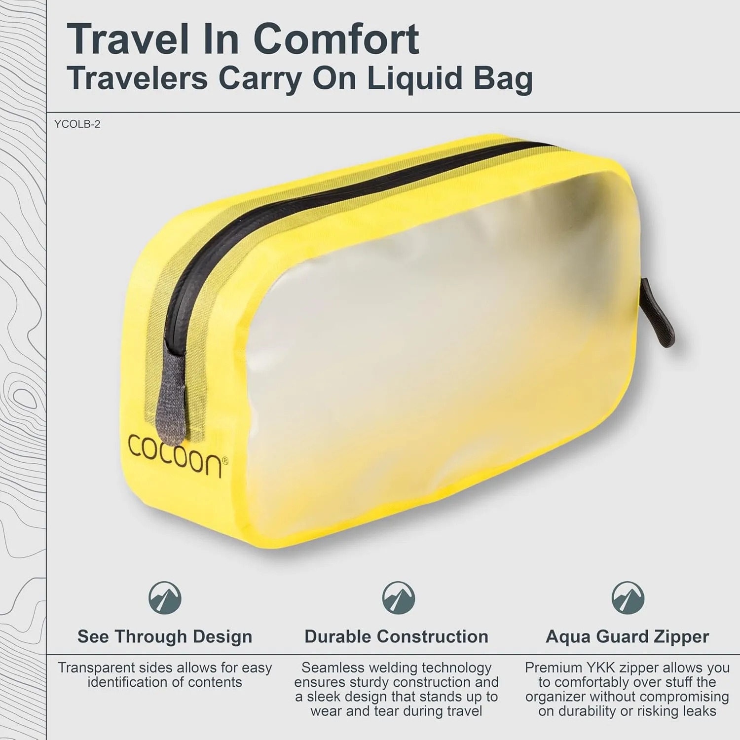 COCOON - Premium - Travelers Carry On Liquid Bag