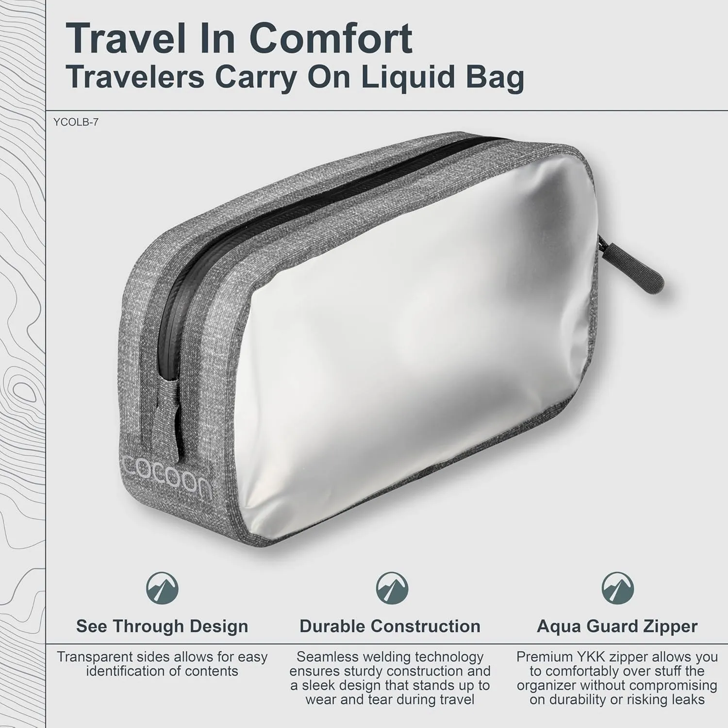 COCOON - Premium - Travelers Carry On Liquid Bag