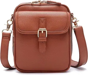 Collaboraten1 Crossbody Leather Bag, Collaborateam Urvashi Collaboration Tojoyride Anti Theft Shoulder Bags for Women Travel
