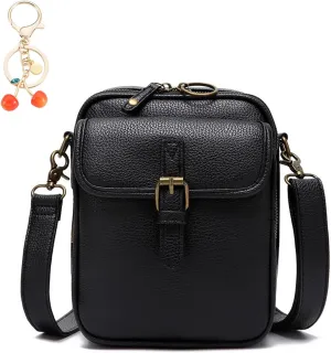 Collaboraten1 Crossbody Leather Bag, Urvashi Crossbody Bag for Women, Women's Anti-Theft Vintage Shoulder Messenger Bag