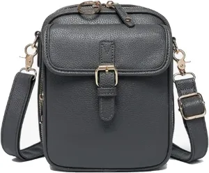Collaboraten1 Crossbody Leather Bag,Large Capacity Collaborten Crossbody Bag for Women with 10 Card RFID