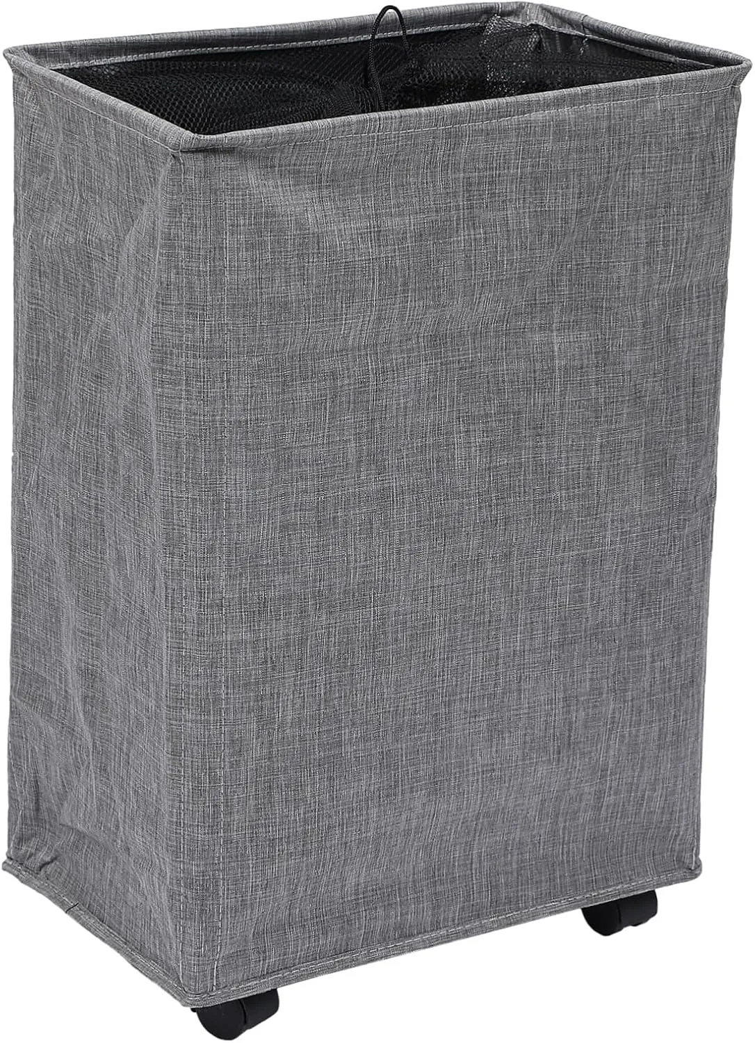 Collapsible Laundry Bag Bag Wheels Wheeled Laundry Basket Foldable Laundry Hamper for Home
