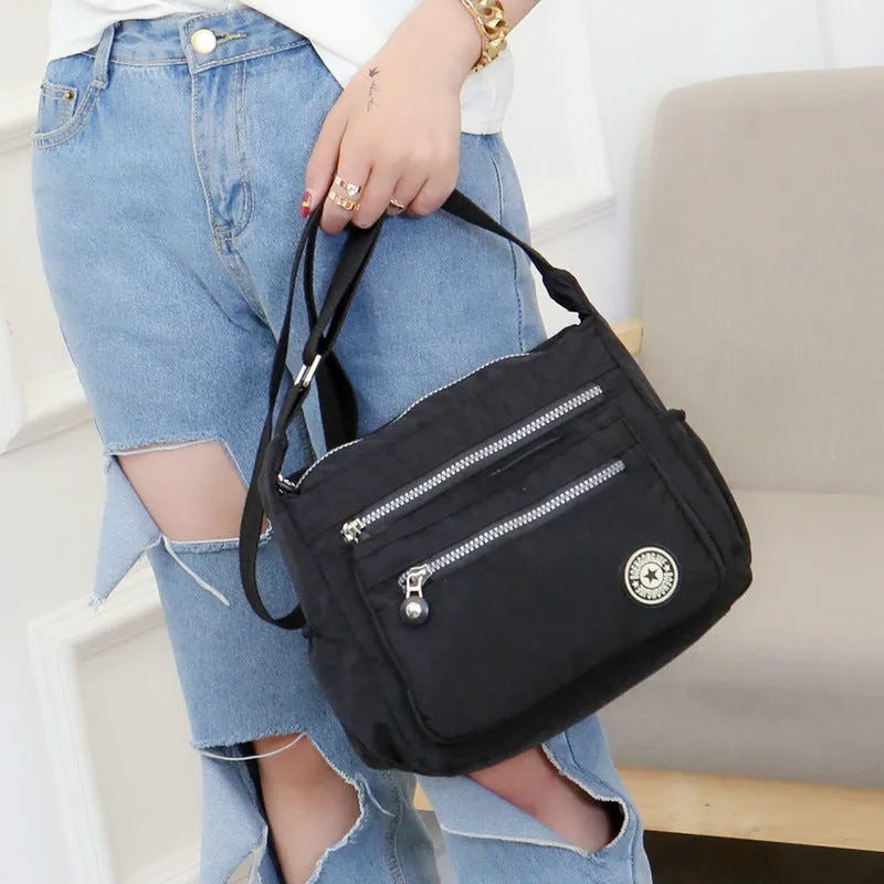 Comfortable Women's Canvas Cloth Waterproof Fashion Crossbody Bags